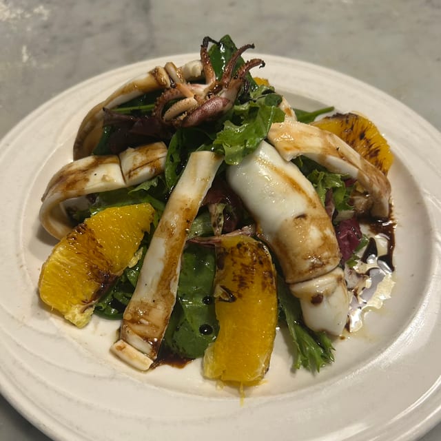 Calamari Grigliati Insalata.