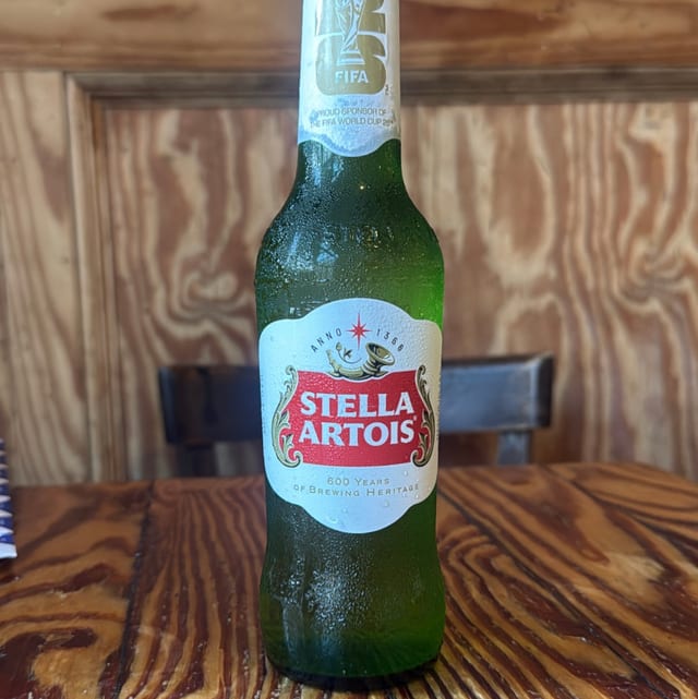 Stella Artois.