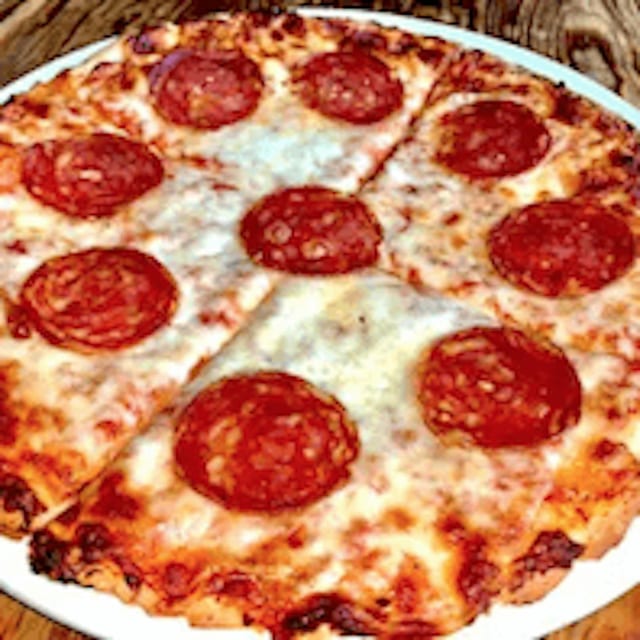 Pizza Salame Gluten-Free.