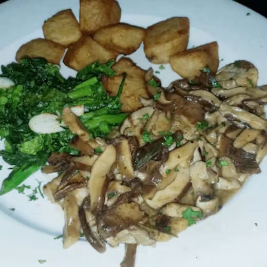 Orata Con Funghi.