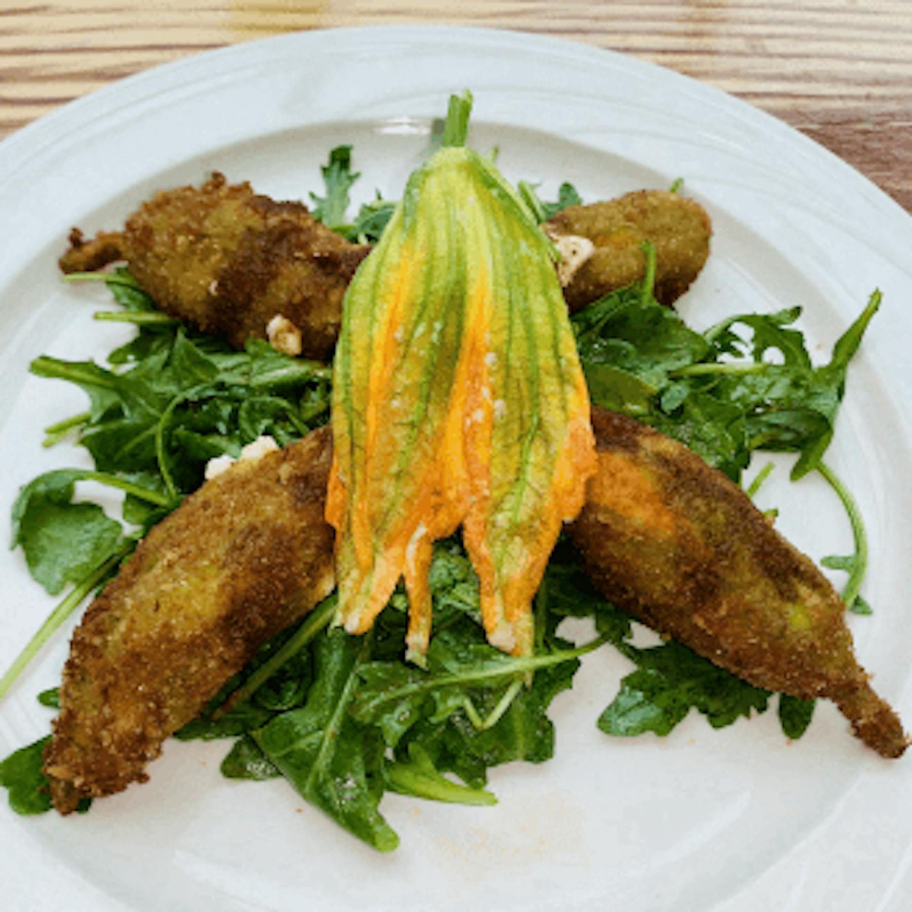 Fiori Di Zucca Ripieni.