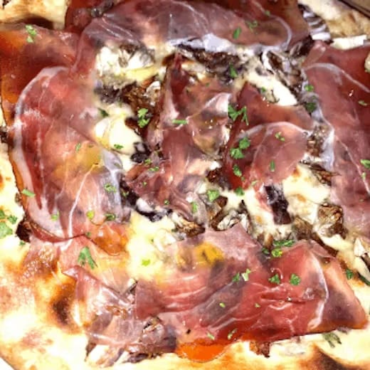 Pizza Taleggio.