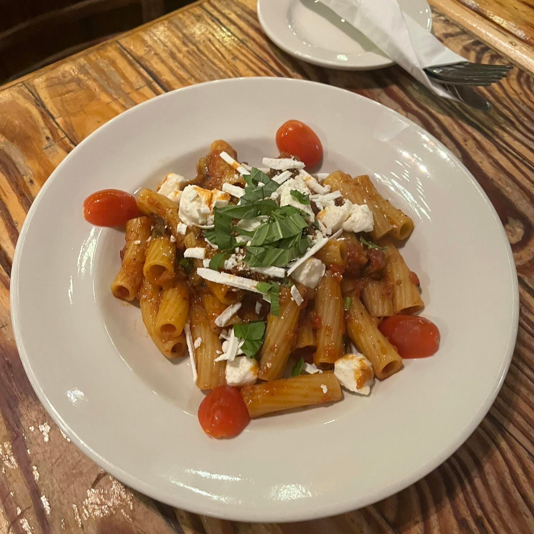 Rigatoni Alla Norma.