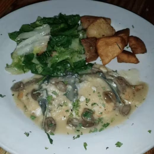 Wild Caught Blackfish con Olive Taggiasca Limone e Salvia.
