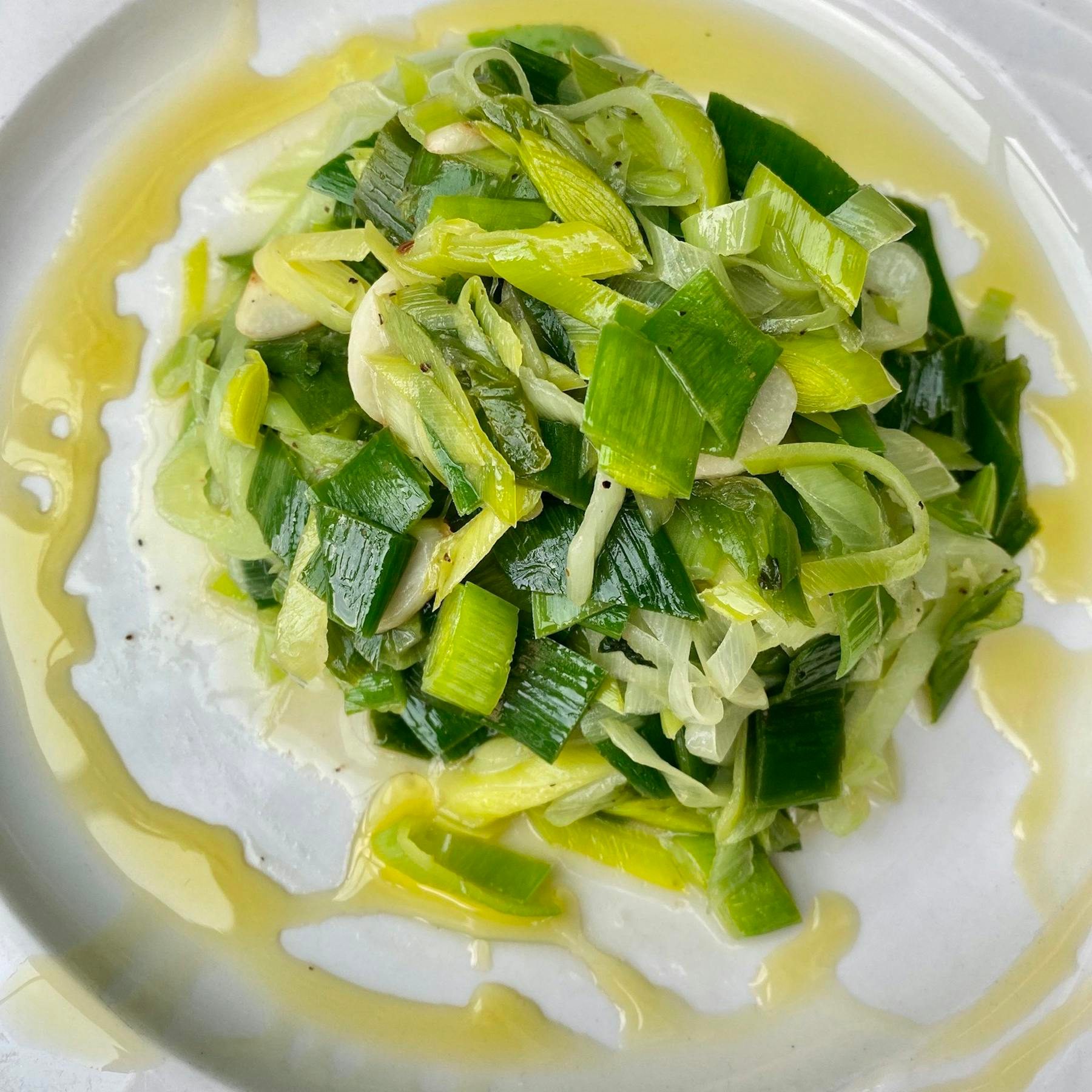 Verdure Del Giorno Saltate.