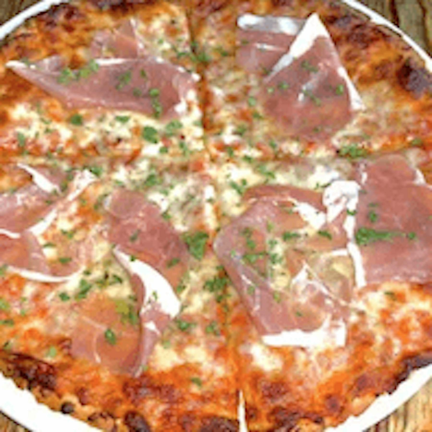 Pizza Prosciutto Gluten-Free.