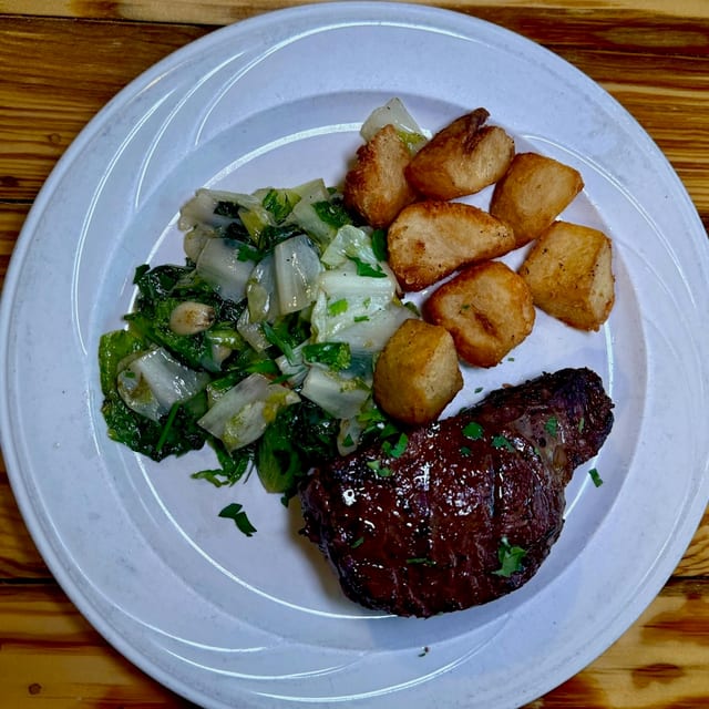 Bistecca Nuovo Zelandese Di Manzo Ribeye Senza Osso.
