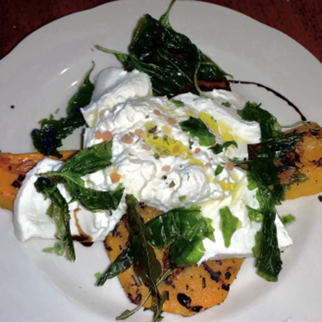 Burrata & Zucca.