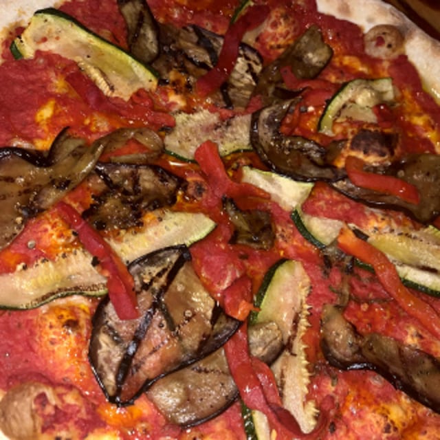 Pizza Amanda Vegana.
