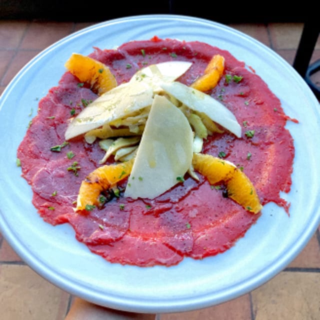 Carpaccio di Manzo.